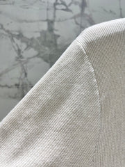 Color-blocked Lace Knit Cardigan