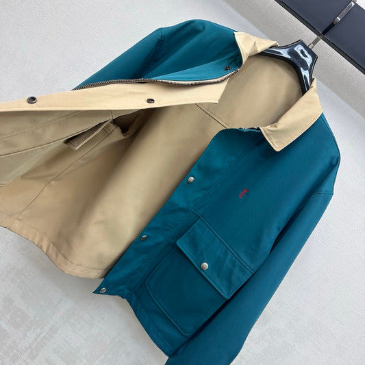 Reversible Embroidered Jacket