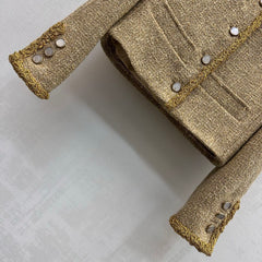 Cropped Tweed Jacket