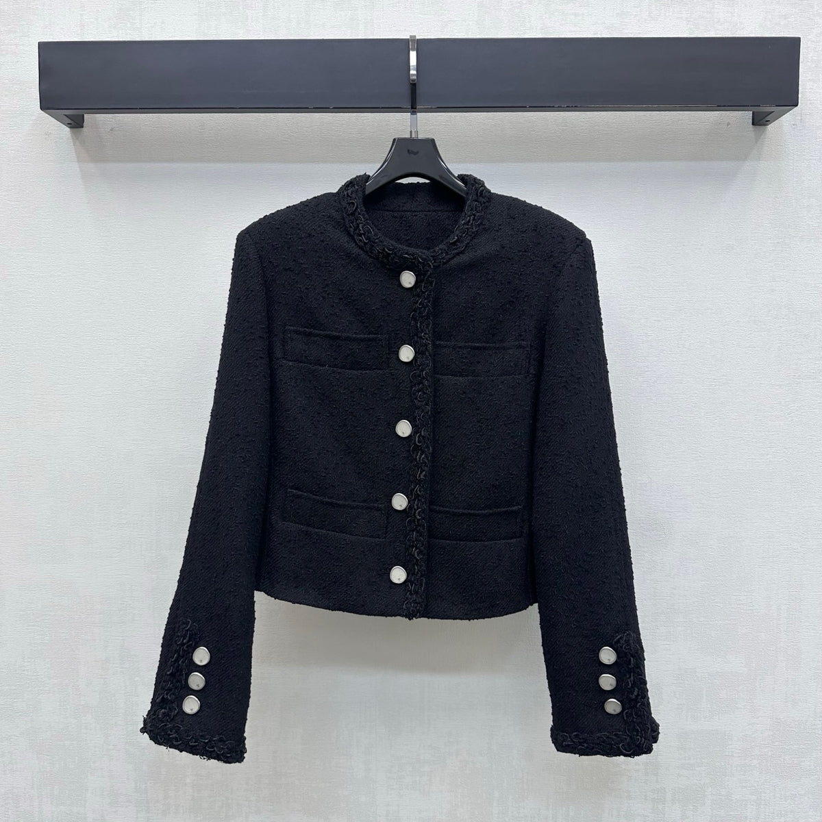 Cropped Tweed Jacket
