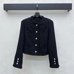 Cropped Tweed Jacket