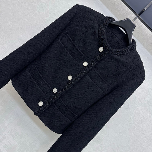 Cropped Tweed Jacket