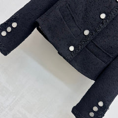 Cropped Tweed Jacket