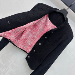 Cropped Tweed Jacket