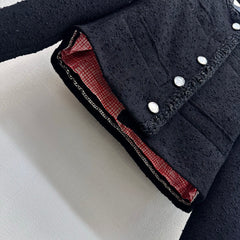 Cropped Tweed Jacket
