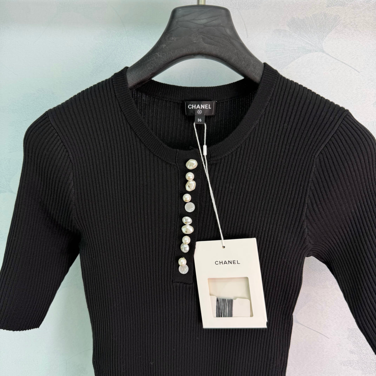 Black Knit Top