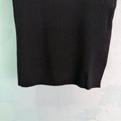 Black Knit Top