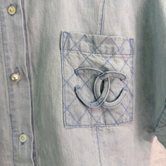 White Short-Sleeved Jacket