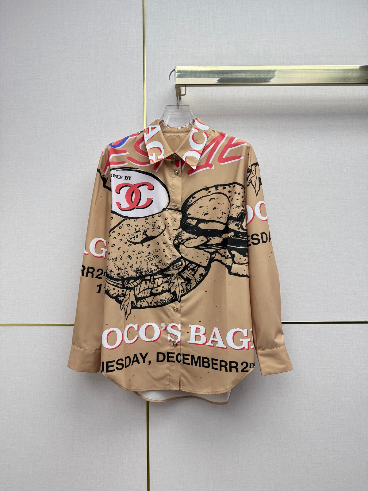 Graffiti Long-Sleeve Shirt