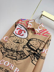 Graffiti Long-Sleeve Shirt