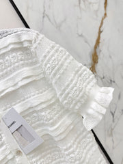 Open-knit cardigan