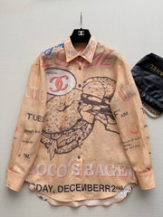 Graffiti Long-Sleeve Shirt