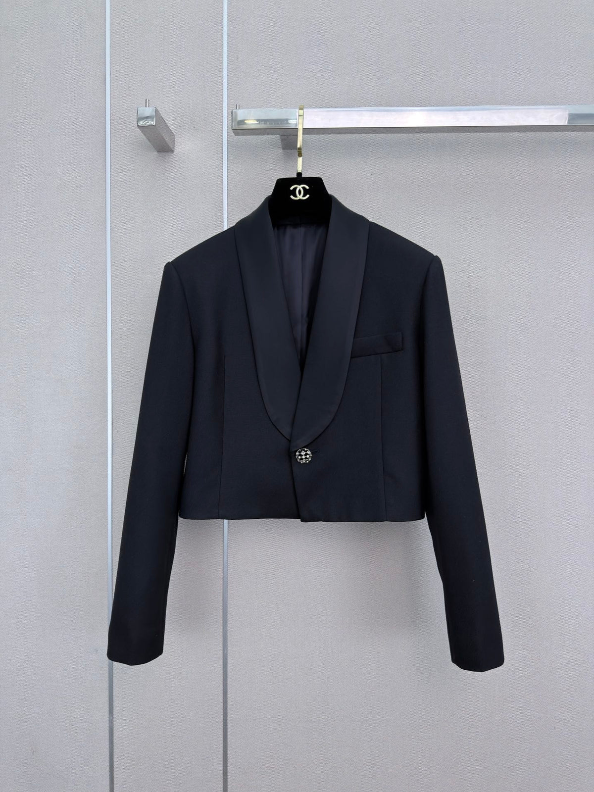 Acetate Lapel Blazer