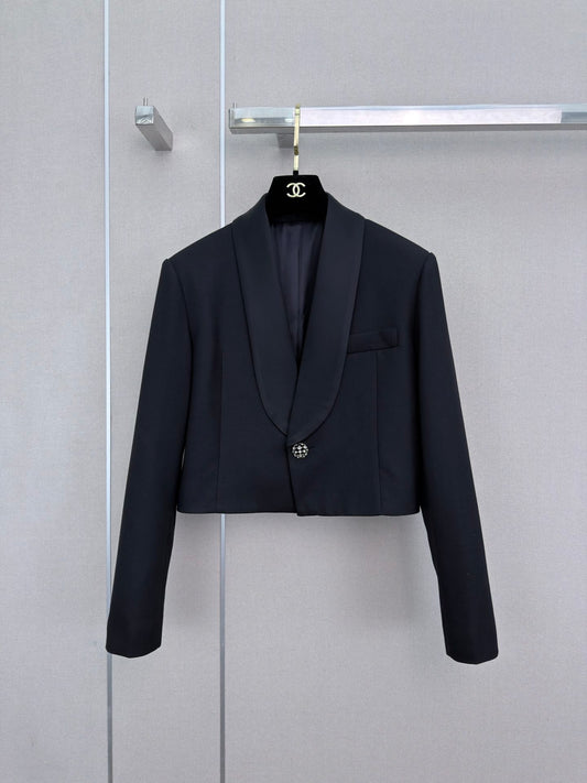 Acetate Lapel Blazer