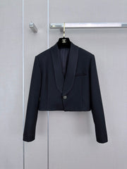 Acetate Lapel Blazer