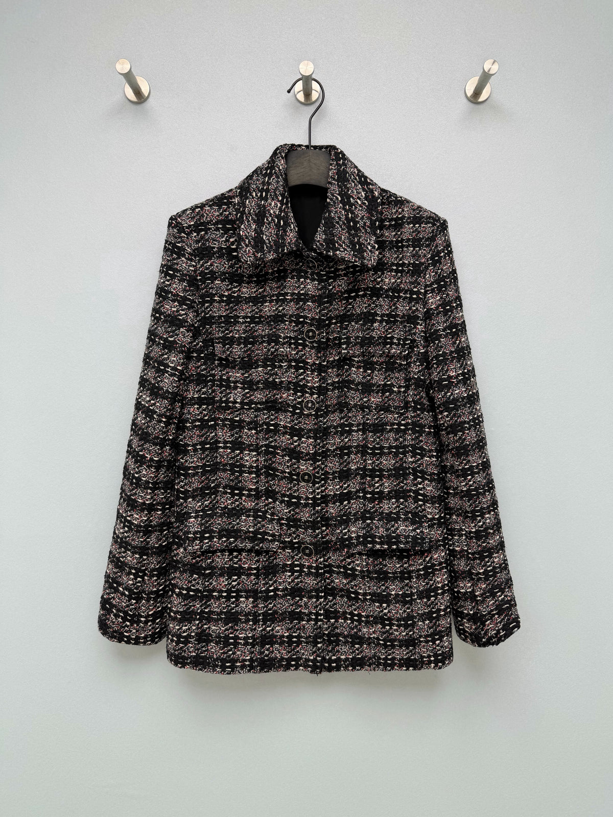 Collared Tweed Jacket