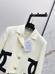 Cropped Knit Jacket