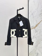 Cropped Knit Jacket