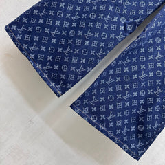 Jacquard Denim Trousers