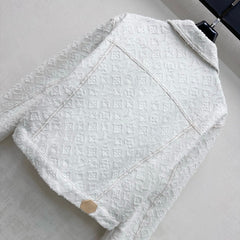 Jacquard Denim Jacket
