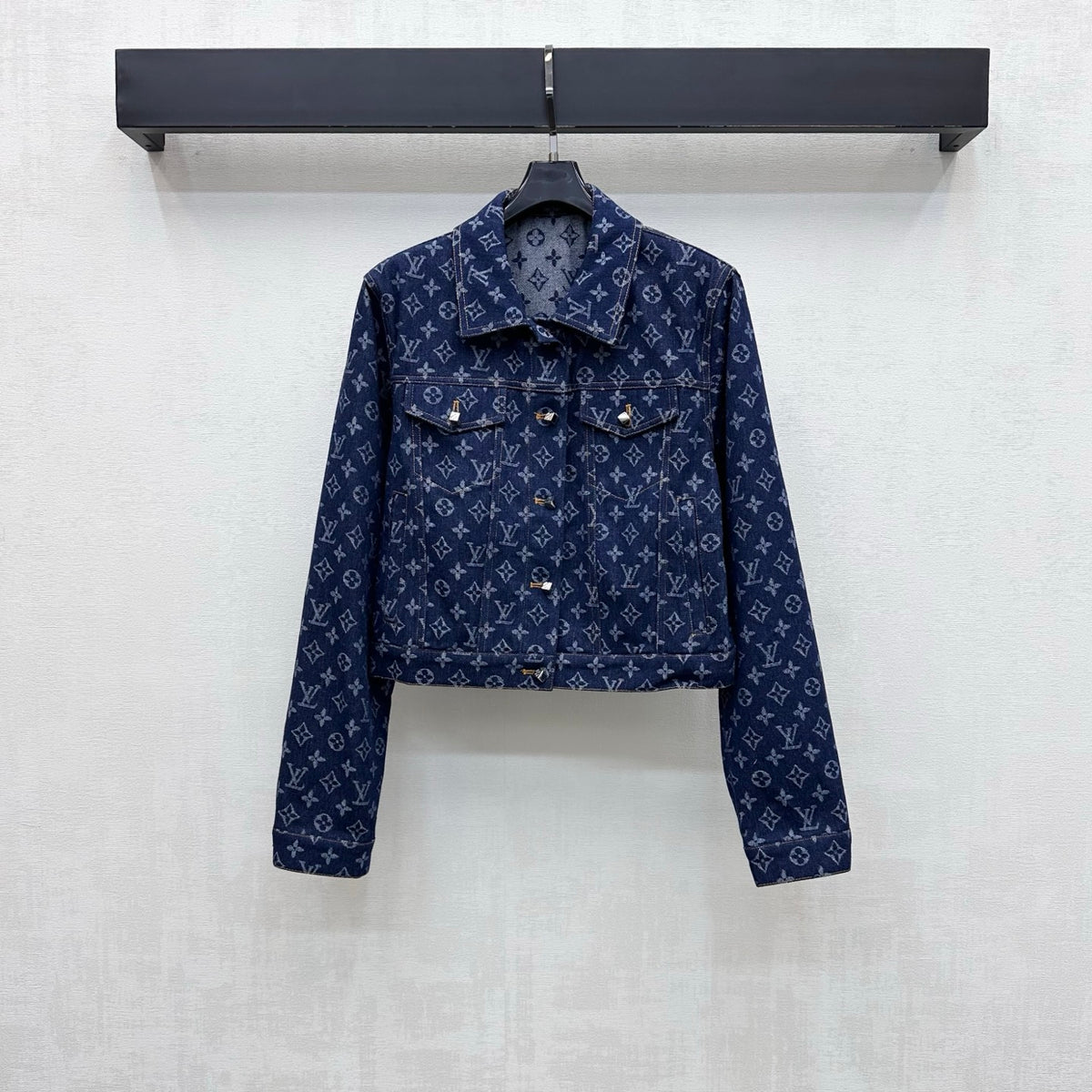 Jacquard Denim Jacket