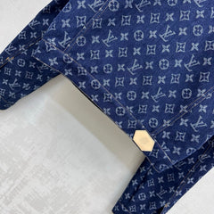 Jacquard Denim Jacket