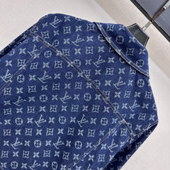 Jacquard Denim Jacket