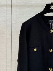 Cashmere knit cardigan
