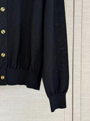 Cashmere knit cardigan