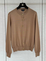 Cashmere knit cardigan