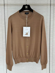 Cashmere knit cardigan