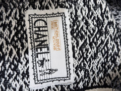 Off-White Mixed-Tone Tweed Cropped Jacket