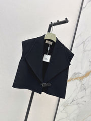 Sophisticated Wool-Blend Vest