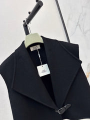 Sophisticated Wool-Blend Vest
