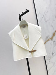 Sophisticated Wool-Blend Vest