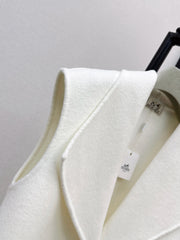 Sophisticated Wool-Blend Vest