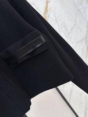 Wool-Blend Collared Jacket