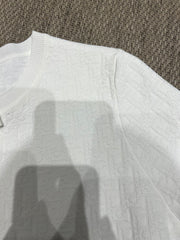 Short-Sleeve Knit Top with Tie Detail