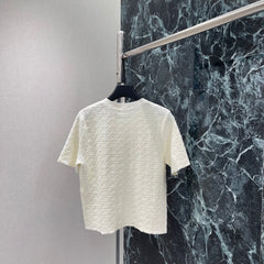 Short-Sleeve Knit Cardigan