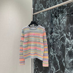 Rainbow Knit Sweater