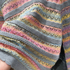 Rainbow Knit Sweater