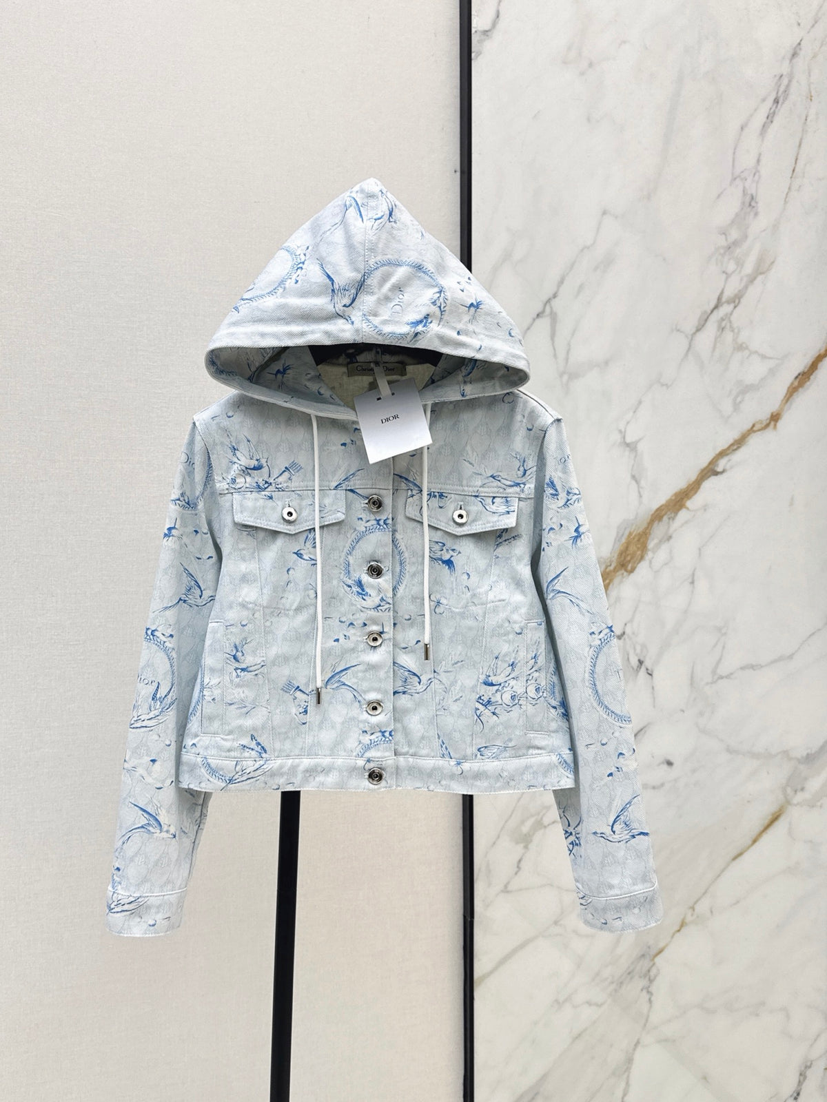 Printed Denim jacket