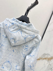 Printed Denim jacket