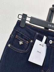 Slim-fit slight-flare jeans