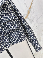 Jacquard Hooded Jacket