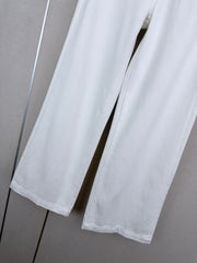 Wide-leg jeans with pockets