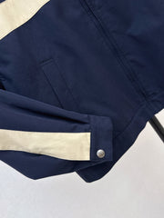 Color-Block Stand-Collar Jacket