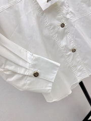 Long-Sleeve Collared Shirt