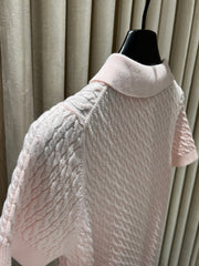 Short-Sleeve Knit Polo Shirt