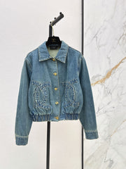 Pocket-Detail Denim Jacket